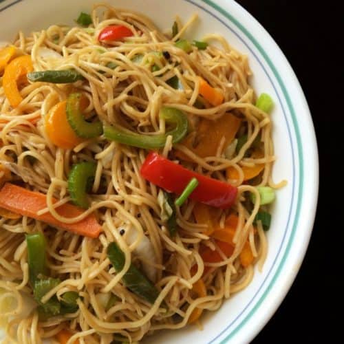 Vegetable noodles