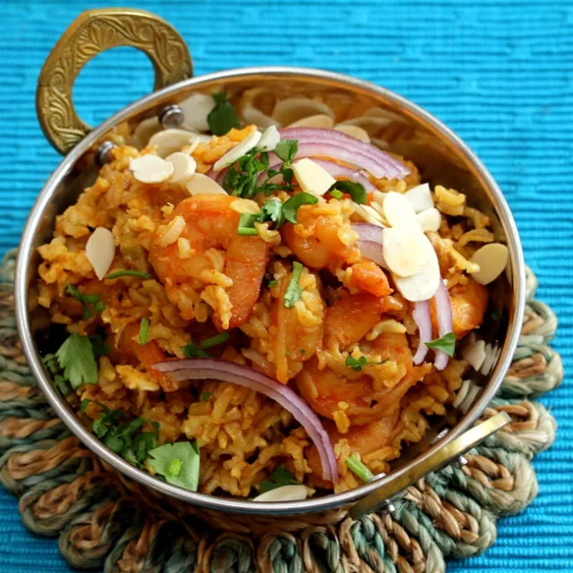 Shrimp Biryani