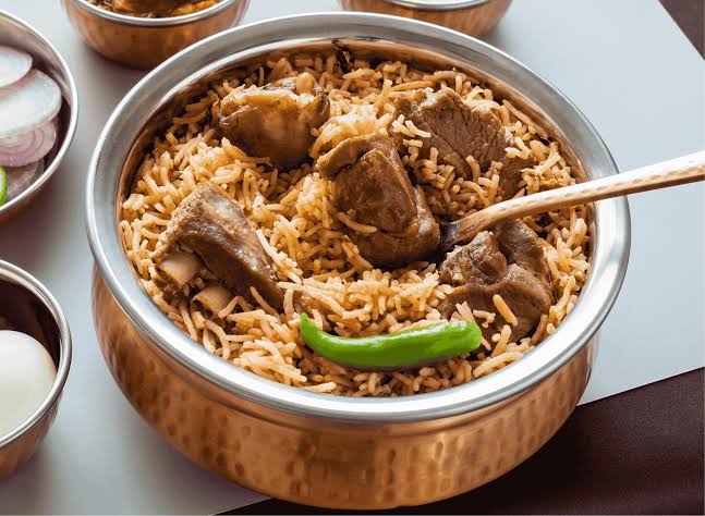 Goat biryani