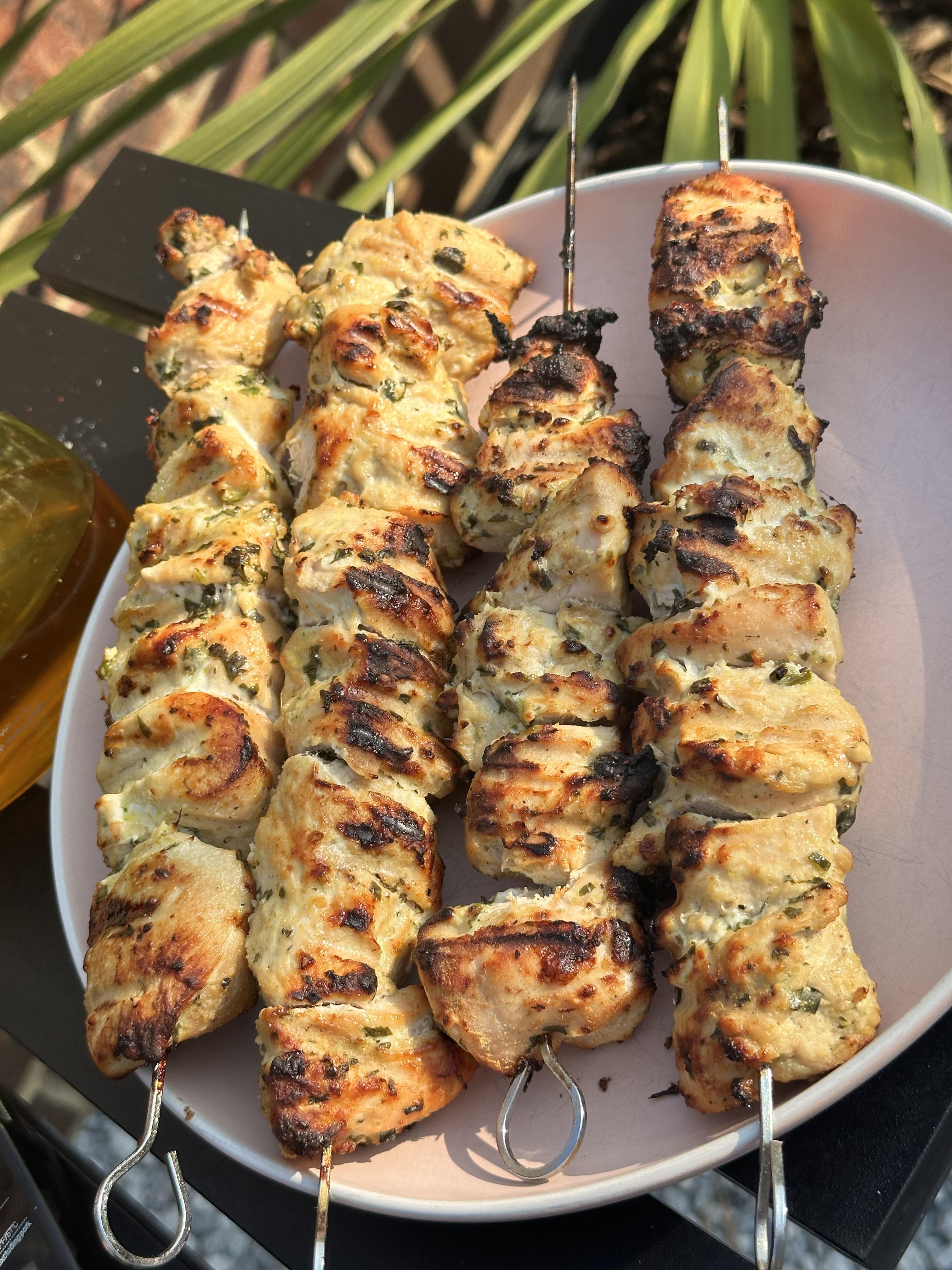 Chicken Malai Tikka Kabab