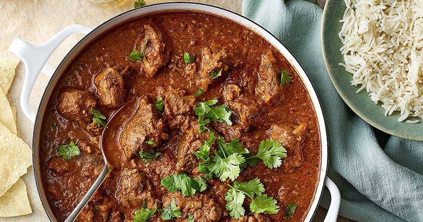 Goat vindaloo