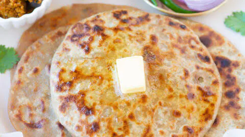 Punjabi Aloo Paratha Meal