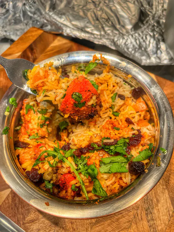 Nawabi Chicken Biryani Meal