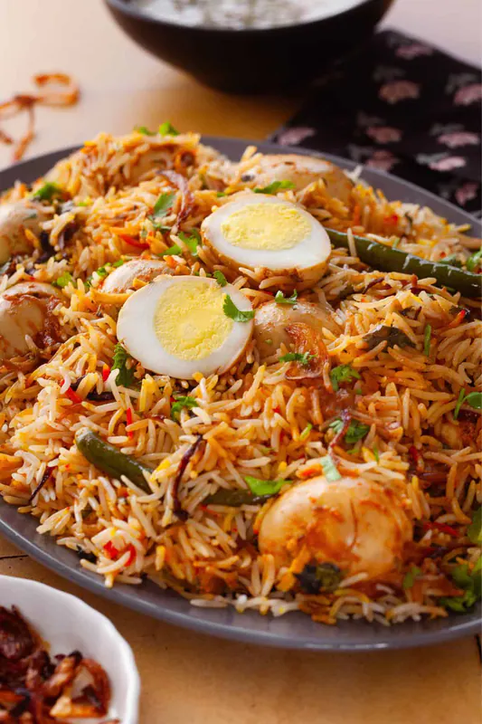 Anda/Egg Biryani Meal